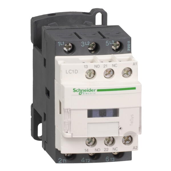 LC1D09P7  Contactors D Telemecanique Контактор 3Р 380В, 9A, 3НО сил.конт. 1НО+1НЗ доп.конт. катушка 230В АС Schneider Electric