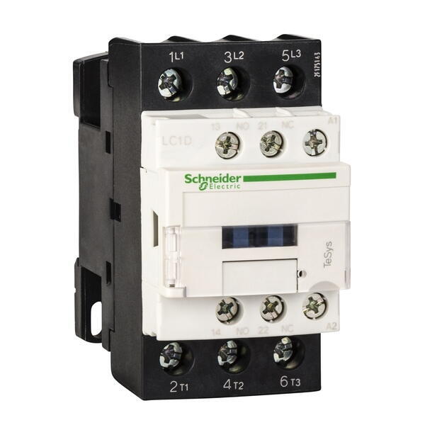 LC1D38B7  Contactors D Telemecanique Контактор 3Р 38A, НО+НЗ, 24V 50/60Гц, зажим под винт Schneider Electric