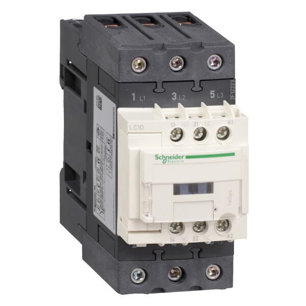 LC1D50AP7  Contactors D Telemecanique Контактор 3P Everlink 440В, 50A, 3НО сил.конт. катушка 230В АС Schneider Electric