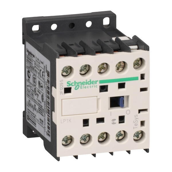 LP1K1210BD  Contactors K Telemecanique Контактор 20A, 3P, НО сил.конт. катушка 24V DС, зажим под винт Schneider Electric