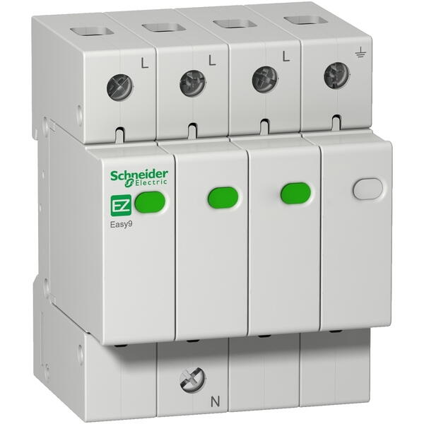 EZ9L33745  EASY 9 Устройство защиты от импульсных помех 3П+Н 45кА Schneider Electric