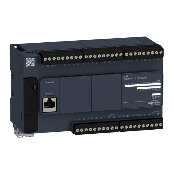 TM221C40T  M238 Блок базовый компактный M221-40IO транзисторный источник Schneider Electric