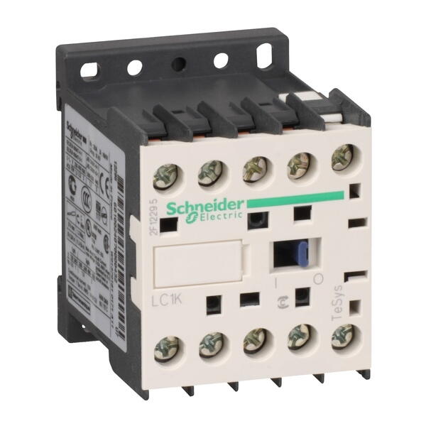 LC1K0610P7  Contactors K Telemecanique Контактор 3P, 6А, НО, 230V50/60Гц Schneider Electric