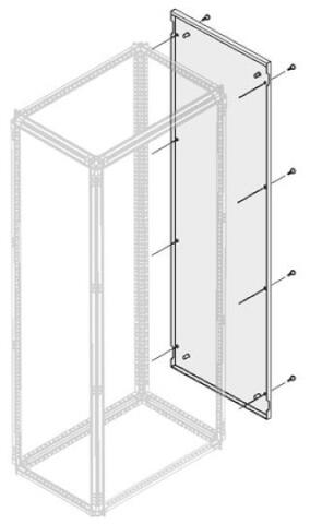 1STQ007607A0000  Панель боковая IP30/40 H=1800мм D=200мм ABB