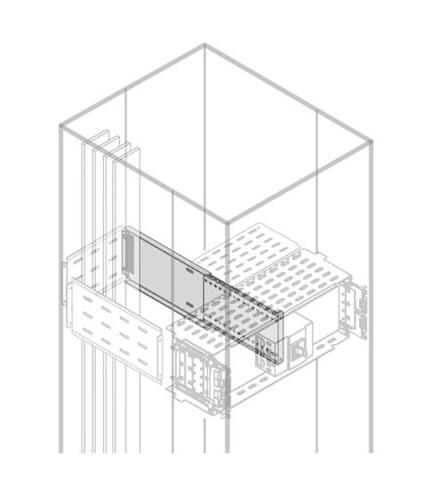 1STQ008736A0000  Разделитель верт.выводов H=250мм D=700мм ABB