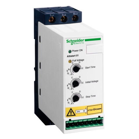 ATS01N212QN  Altistart 01 Устройство плавного пуска/торможения 12A Schneider Electric