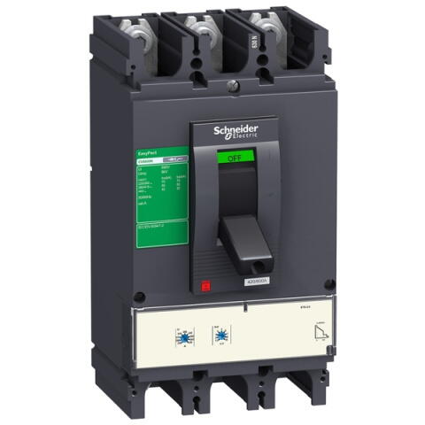 LV540552  EasyPact CVS 400N Автоматический выключатель 50kA 3P MA320 Schneider Electric