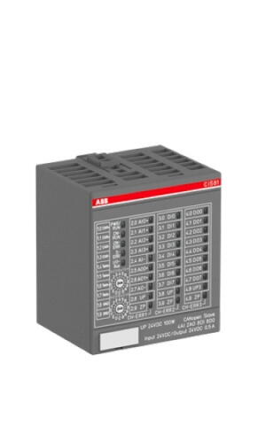 1SAP228100R0001  Модуль интерфейсный 8DI/8DO/4AI/2AO CI581-CN ABB