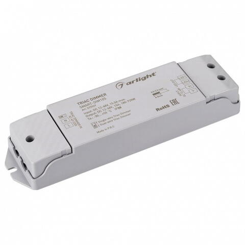 Диммер SMART-DIM105 (12-48V, 15A, TRIAC)  025029 Arlight