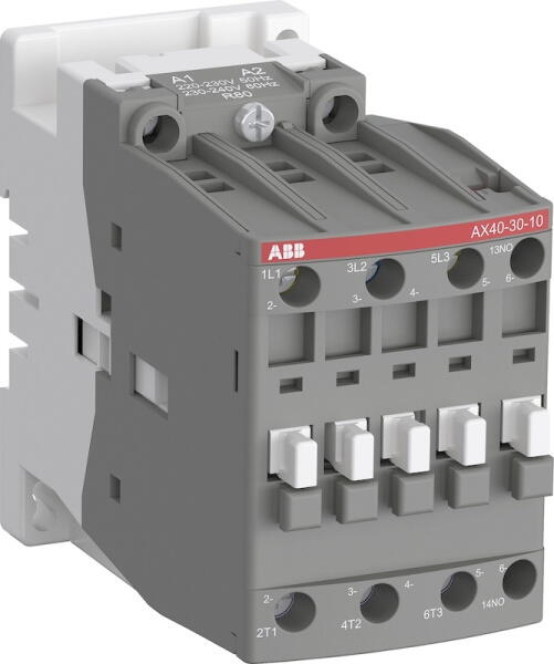 1SBL281074R8010  Контактор AX32-30-10-80 32А AC3 катушка управления 220-230В АС ABB