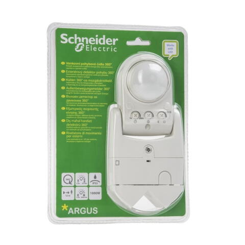 CCTR1PA08  Argus Standard Датчик движения наружный 360° IP55 (блистер) Schneider Electric