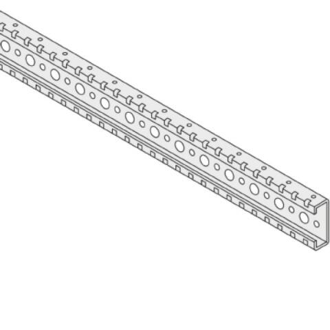 1STQ007381A0000  Профиль поперечный гальванический L=788мм (2шт) ABB