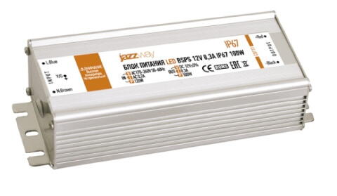 3329280A  Драйвер LED 100Вт IP67 12V Jazzway