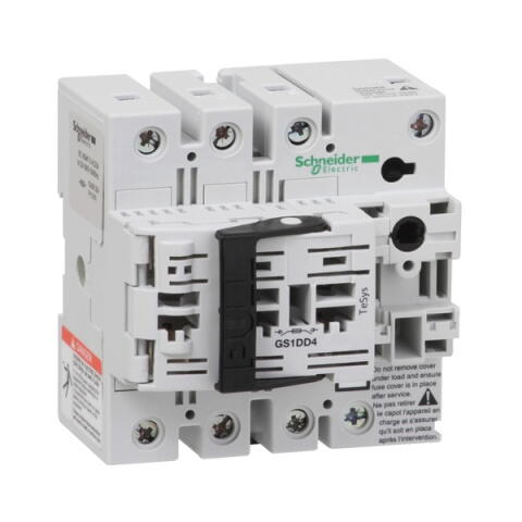 GS1DD4  Выключатель-разъединитель-предохранитель 4x32A 10x38 Schneider Electric