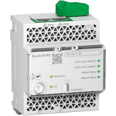 LV434002  Модуль IFE+ (Ethernet-Modbus Интерфейс) Schneider Electric