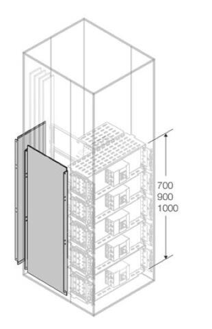 1STQ008525A0000  Перегородка боковая H=800мм D=900мм ABB