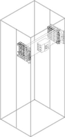 1STQ008702A0000  Перегородка ячейки боковая H=600мм ABB