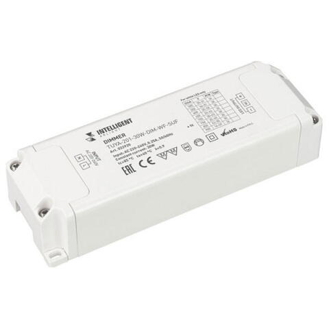 Диммер INTELLIGENT TUYA-201-30W-DIM-WF-SUF (230V, 433MHz, 500-900mA) 032920 Arlight