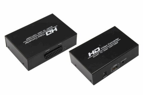 17-6905  Конвертер SCART на HDMI, металл Rexant (Рексант)