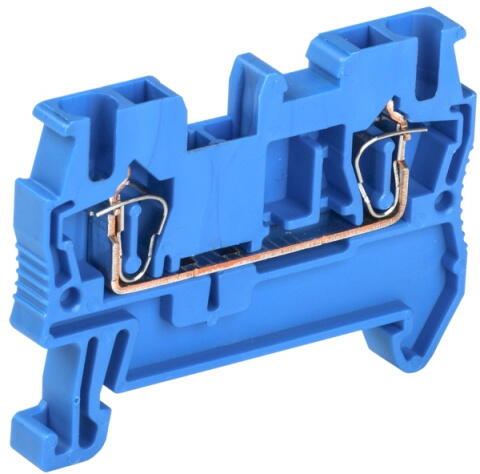 YZN11-002-K07  Клемма пружинная КПИ 2в-2.5 31А синий IEK (ИЭК)