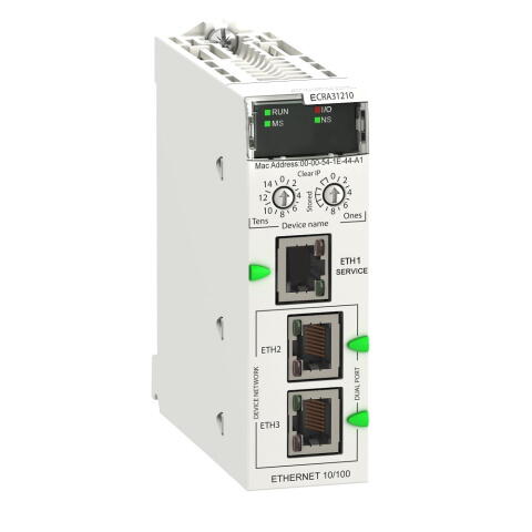 BMECRA31210  Адаптер удаленного в/в RIO Ethernet,M580 Schneider Electric