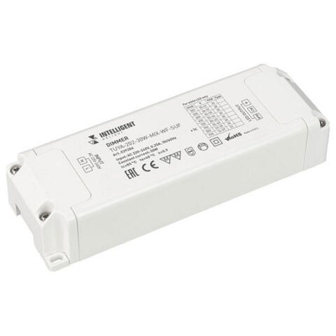 Диммер INTELLIGENT TUYA-202-30W-MIX-WF-SUF (230V, 433MHz, 500-900mA) 029286 Arlight