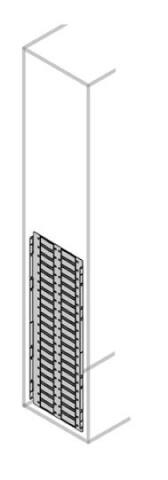 1STQ008490A0000  Перегородка боковая вертикальная H=1000мм D=500мм ABB