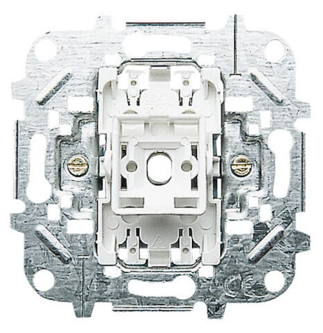 2CLA810110A1001  Механизм 1-клавишного выключателя, 2-полюсного, 16А/250 В ABB