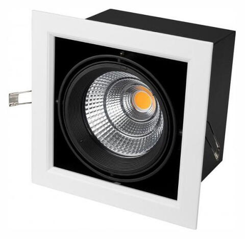 Встраиваемый светильник CL-KARDAN-S190x190-25W White6000 (WH-BK, 30 deg) 026500 Arlight