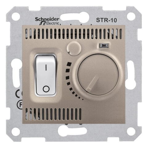 SDN6000168  Sedna Титан Термостат комнатный 10А Schneider Electric