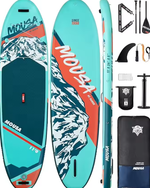 Bammboo surf sup Надувная SUP доска для серфинга и сапбординга в полном комплекте 5BD3B40A