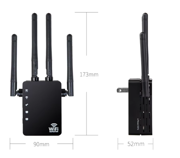  Домашний Беспроводной Wi-Fi ретранслятор 1200 Мбит/с  Открытый Wi-Fi маршрутизатор 72AEB751