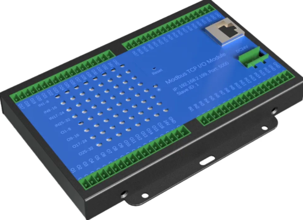 Modbus TCP IO модульный контроллер Ethernet 100 Мбит/с 64 каналов Стандартный Modbus TCP протокол Контроллер 12F24EBA