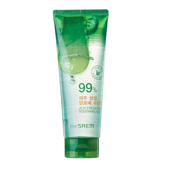 Универсальный гель алоэ для лица и тела The Saem Jeju Fresh Aloe Soothing Gel 99% AD3A8781