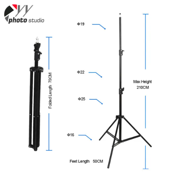 Штатив-стойка для освещения для фотостудии DEEAFCBD