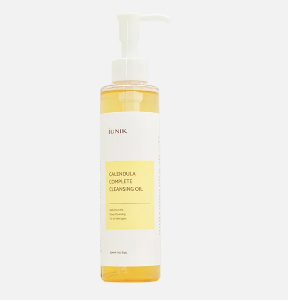 Гидрофильное масло с экстрактом календулы IUNIK Calendula Complete Cleansing Oil 7FB485DA