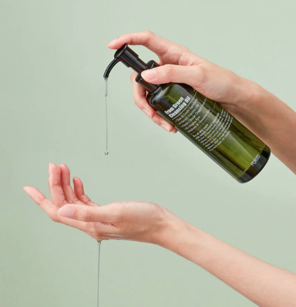 Органическое гидрофильное масло Purito From Green Cleansing Oil 16AA5428