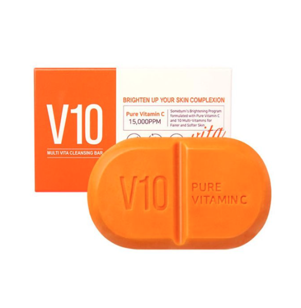 Очищающее мыло с витаминным комплексом Some By Mi V10 Multi Vita Cleansing Bar 45C0CFC8