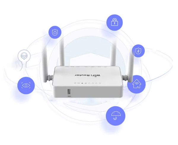 Беспроводной Wi-Fi маршрутизатор Wi-Fi Роутер 300 Мбит/с Домашняя быстрая передача 7EE90614