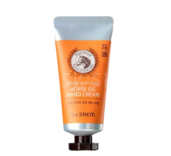 Крем для рук с лошадиным жиром The Saem Royal Natural Horse Oil Hand Cream 62A528A1