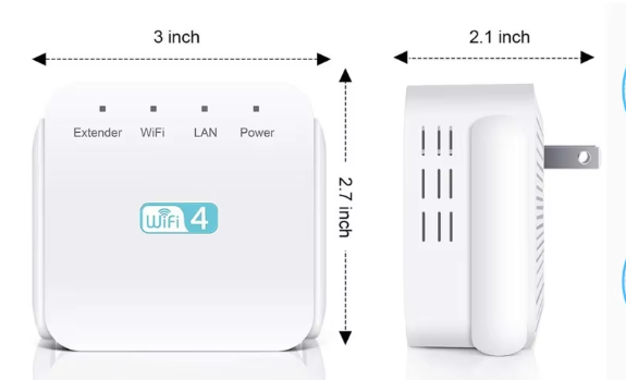 Беспроводной роутер 300 Мбит/с Беспроводной Wi-Fi ретранслятор A139390B