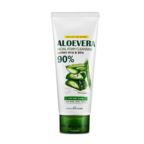 Пенка для умывания и очищения лица с экстрактом алоэ вера Aloe Vera 90% FROMNATURE Facial Foam Cleansing B0E57F61