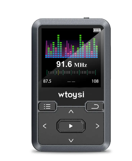 Беспроводной музыкальный плеер Wtoysi 32 ГБ  MP3-плеер с FM-радио C2C9EA03